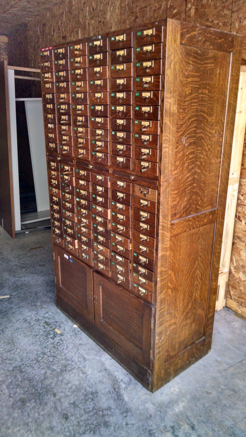 Best ideas about Library Card Cabinet
. Save or Pin Vintage Library Card Catalog 120 drawer Now.