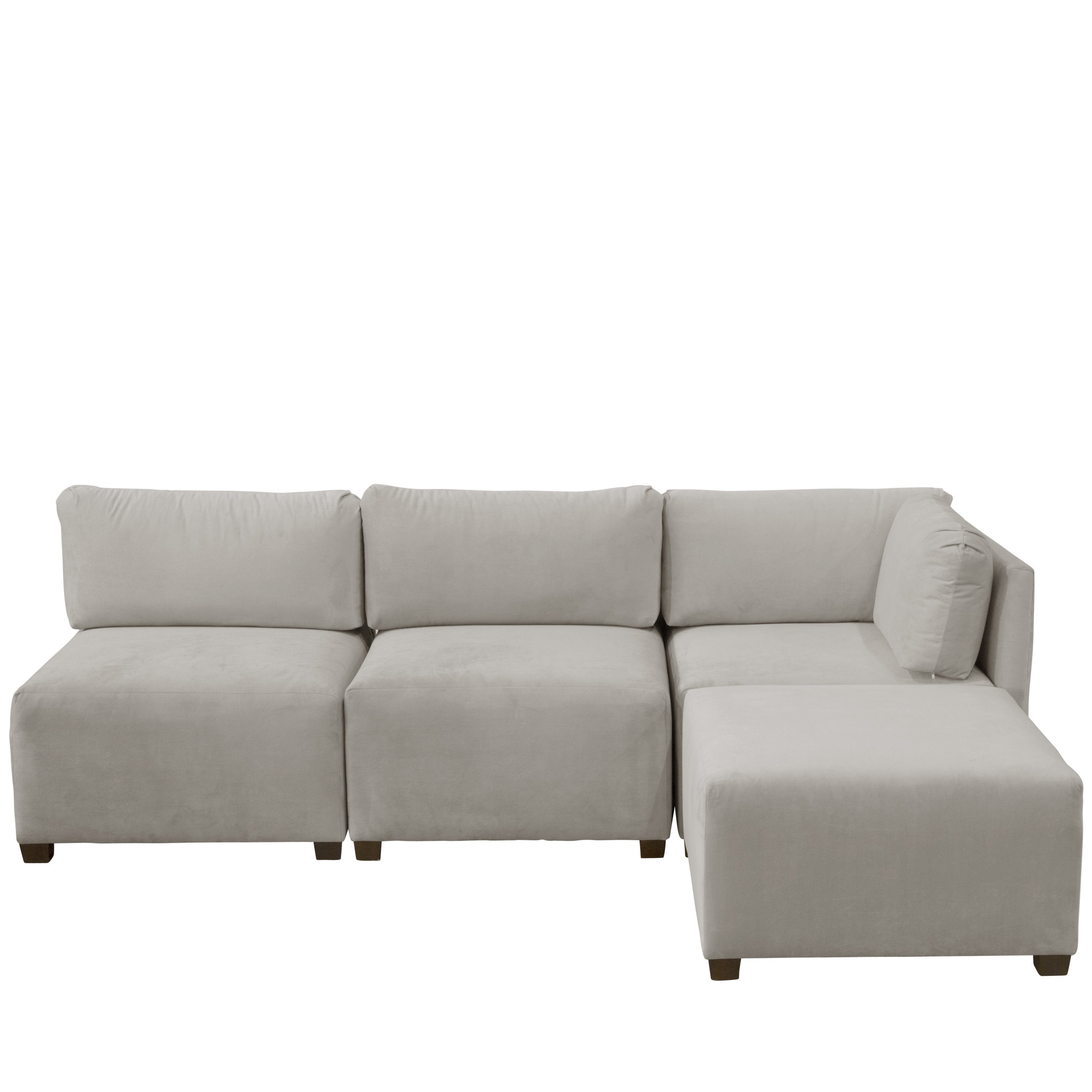 Best ideas about Light Grey Sofa
. Save or Pin Skyline Furniture Velvet Light Grey Sectional Sofa Grey Now.