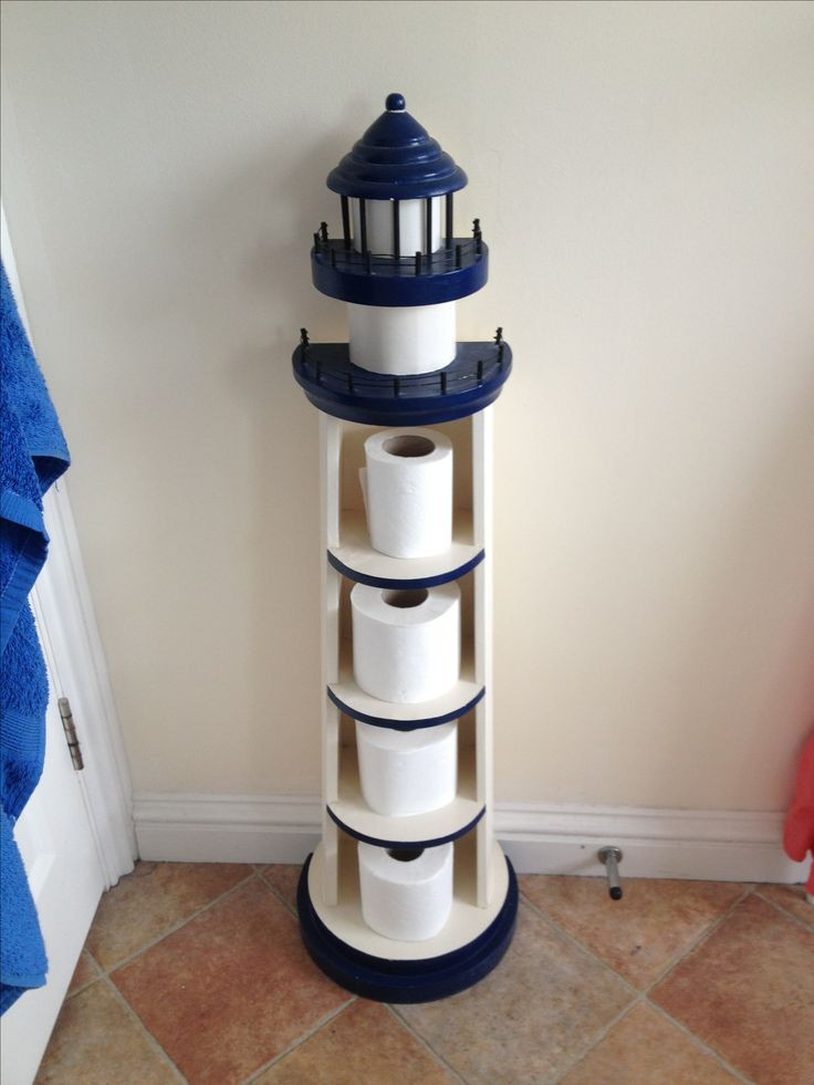 Best ideas about Light House Bathroom Decor
. Save or Pin Lighthouse toilet paper roll holder What a fun idea Now.