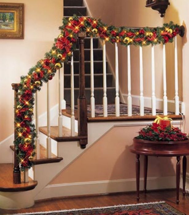 Best ideas about Lighted Garland For Staircase
. Save or Pin 17 best Christmas Garland images on Pinterest Now.