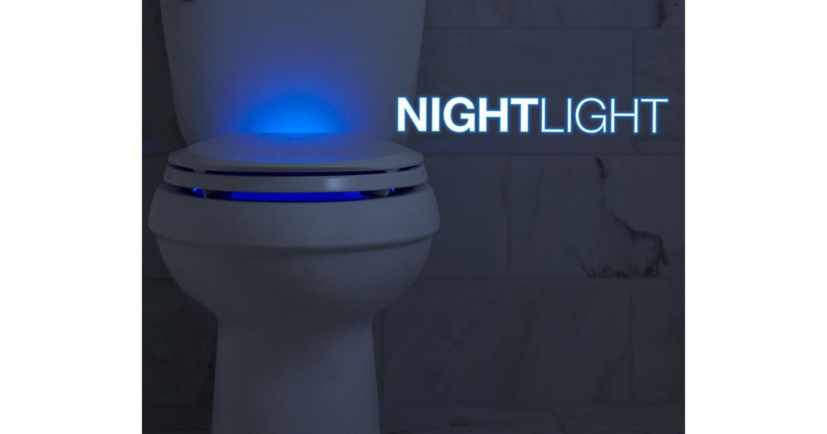Best ideas about Lighted Toilet Seat
. Save or Pin Nightlight – Lighted toilet seats by Kohler Now.