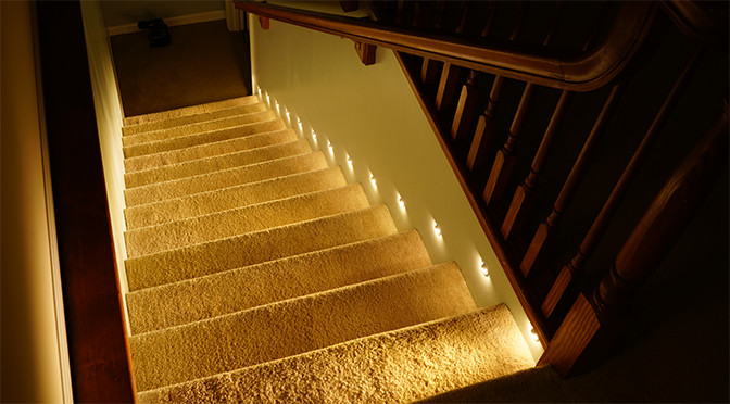 Best ideas about Lighting For Stair
. Save or Pin How to Install Motion Sensor LED Stair Lights Super Now.