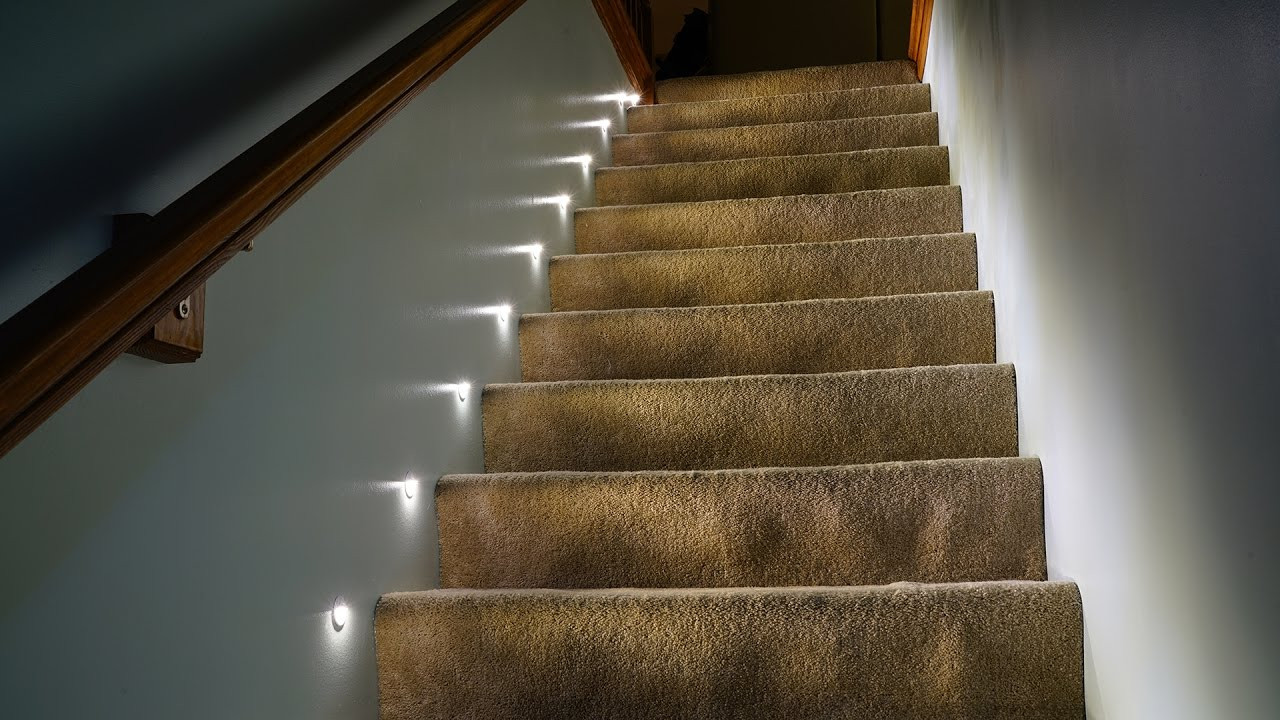 Best ideas about Lighting For Stair
. Save or Pin LED stair lights Now.