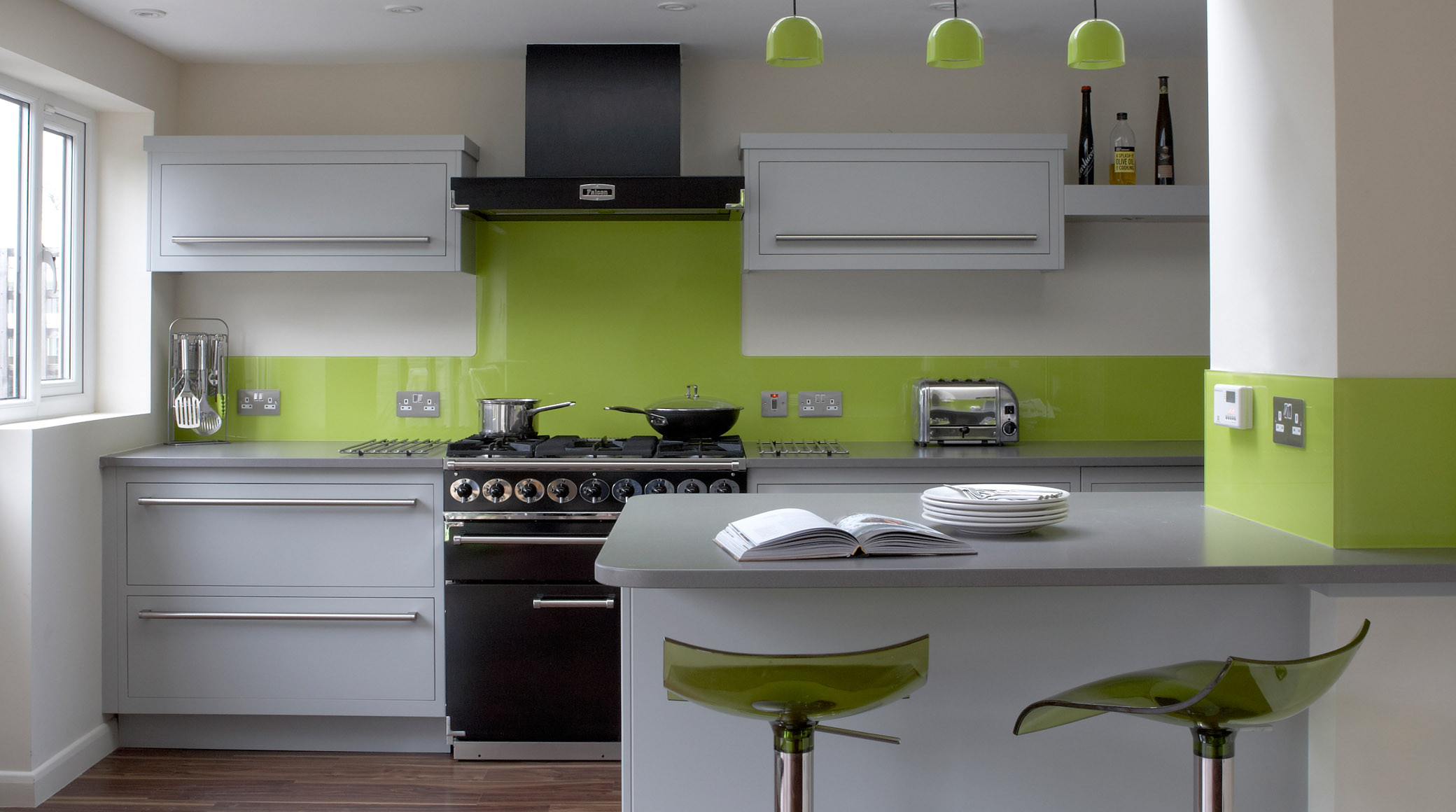 Best ideas about Lime Green Kitchen Decorations
. Save or Pin Modern Kitchen In Green Color Inspirations Amusing White Now.