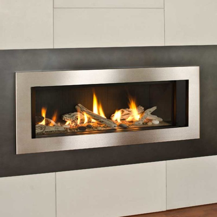 Best ideas about Linear Gas Fireplace
. Save or Pin L2 Series 46" Linear gas fireplace Superior Stone Now.
