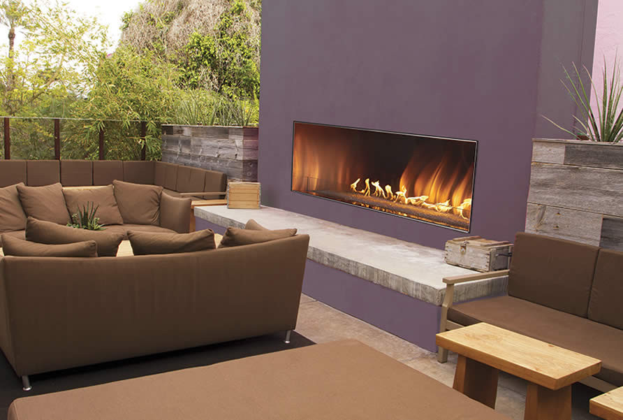 Best ideas about Linear Gas Fireplace
. Save or Pin Carol Rose 48" Outdoor Linear Fireplace Now.