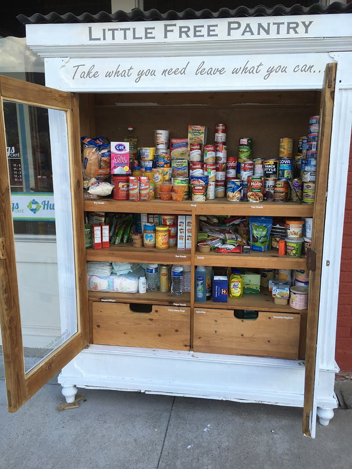 Best ideas about Little Free Pantry
. Save or Pin Little Free Pantry donation and pickup site opens outside Now.