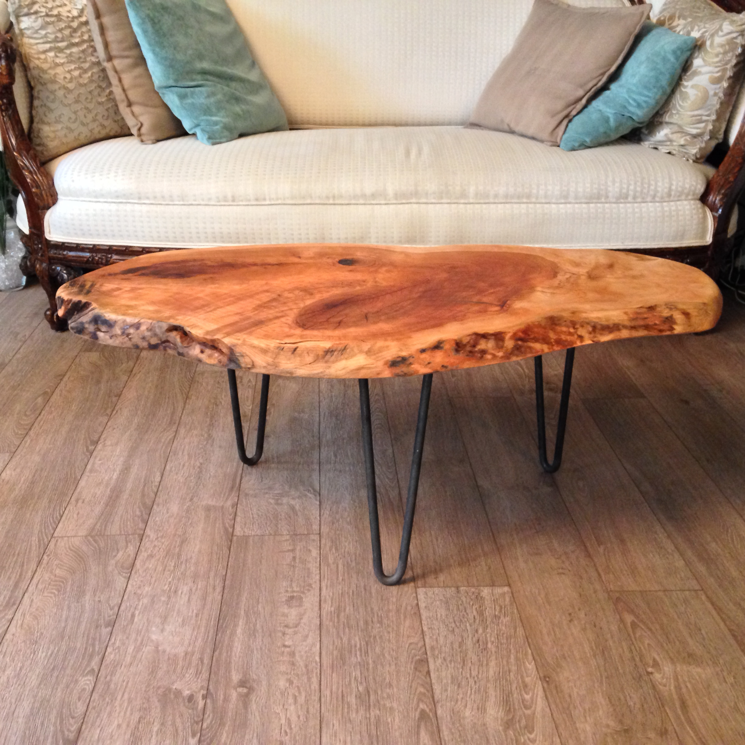 Best ideas about Live Edge Wood Coffee Table
. Save or Pin Live Edge Cherry Knot Coffee Table – AJ s Antique Revival Now.
