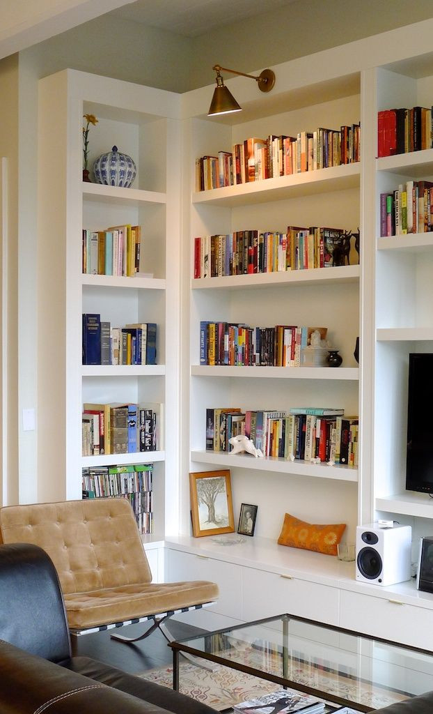 Best ideas about Living Room Bookshelf
. Save or Pin 25 best ideas about Custom bookshelves on Pinterest Now.