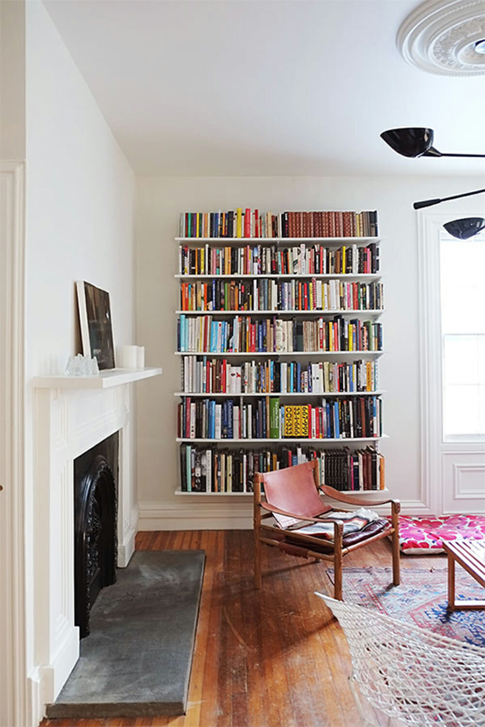 Best ideas about Living Room Bookshelf
. Save or Pin 6 Creative Ideas to Decorate Your Blank Wall Modernize Now.