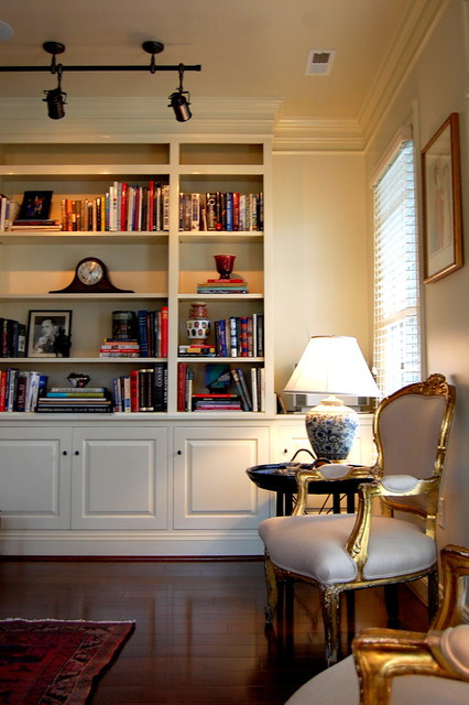 Best ideas about Living Room Bookshelf
. Save or Pin Custom built in bookcase Traditional Living Room Now.