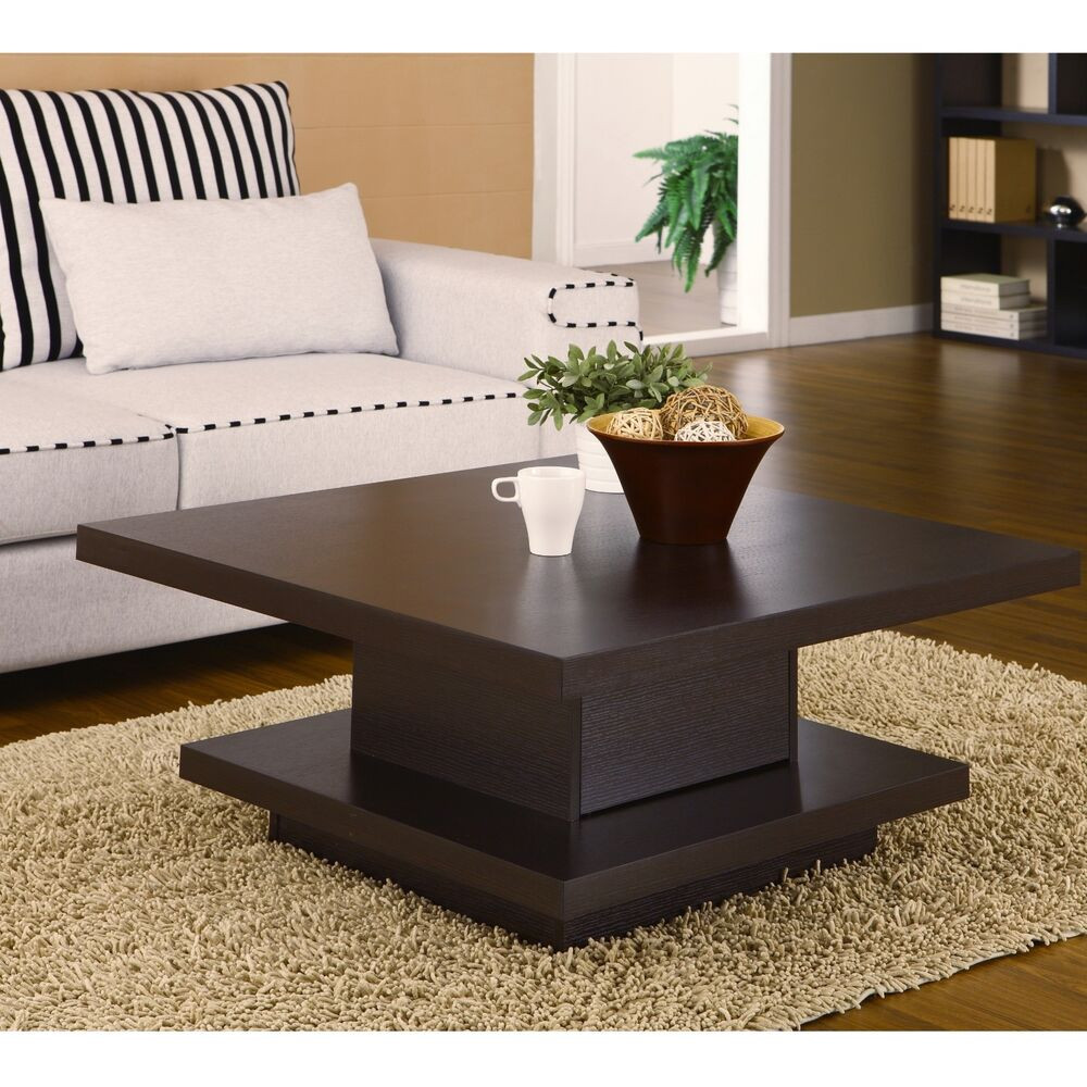 Best ideas about Living Room Coffee Table
. Save or Pin Square Cocktail Table Coffee Center Storage Living Room Now.