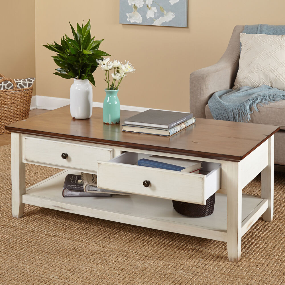 Best ideas about Living Room Coffee Table
. Save or Pin Modern Coffee Table Contemporary Storage Drawers Accent Now.