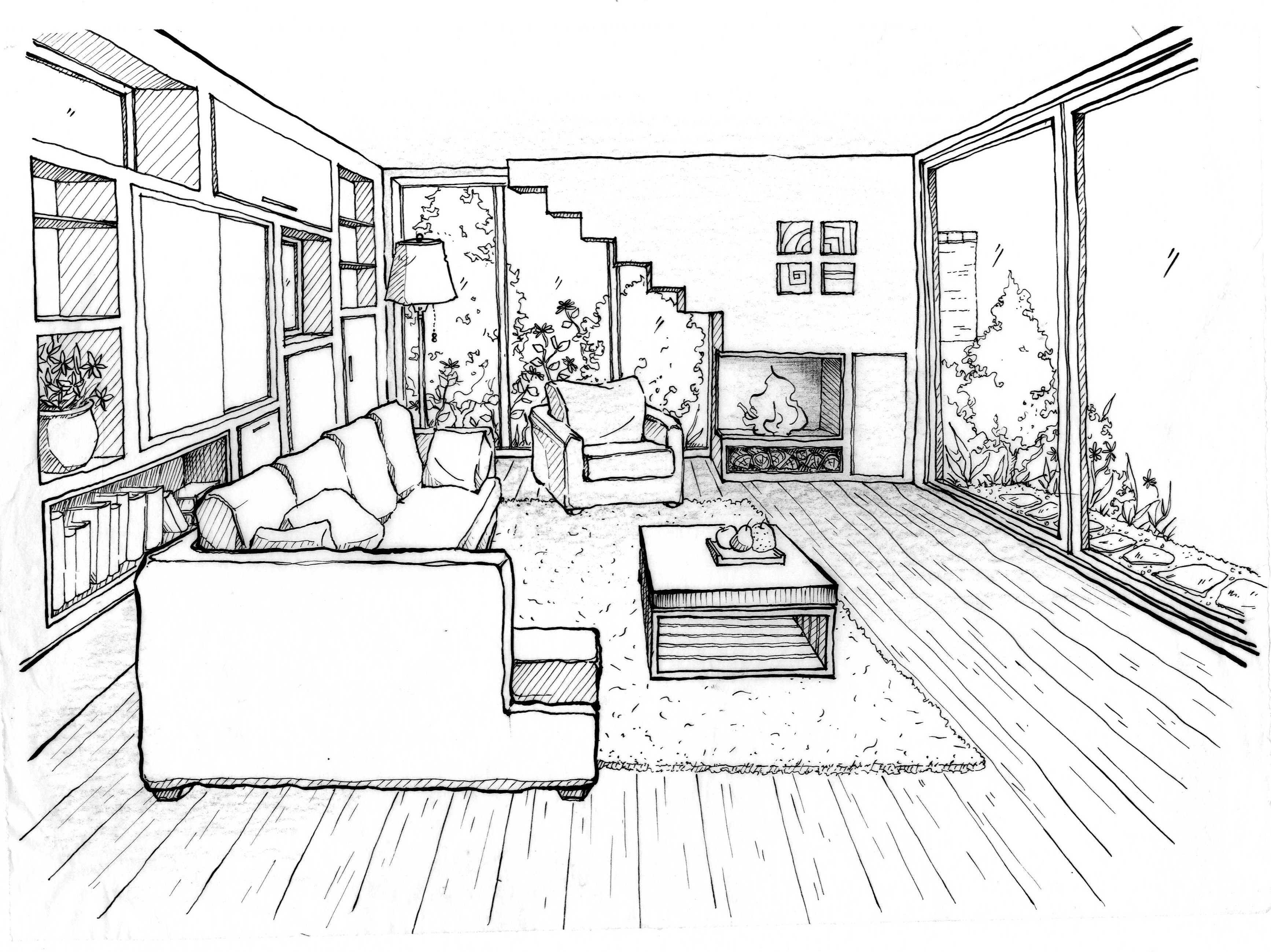 Best ideas about Living Room Drawing
. Save or Pin Perspective Gallery Now.