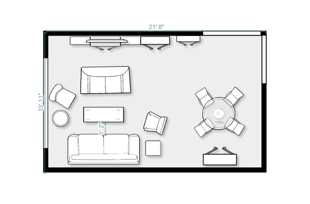 Best ideas about Living Room Floor Plans
. Save or Pin Small Living Room Ideas Now.