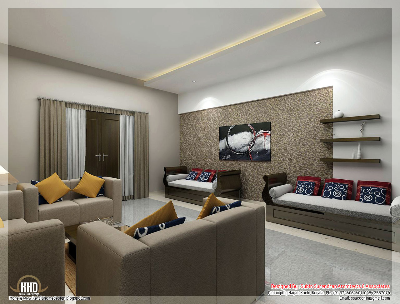 Best ideas about Living Room Interior
. Save or Pin Awesome 3D interior renderings Now.