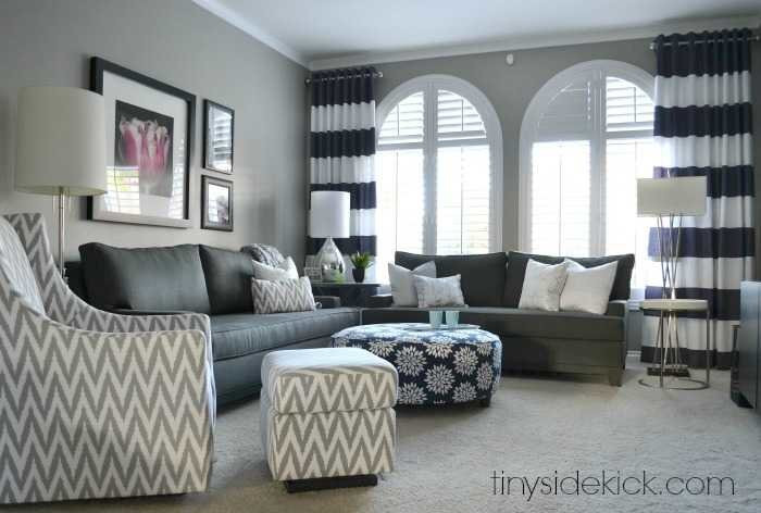 Best ideas about Living Room Makeovers
. Save or Pin Bold and Bright Living Room Makeover before & after Now.