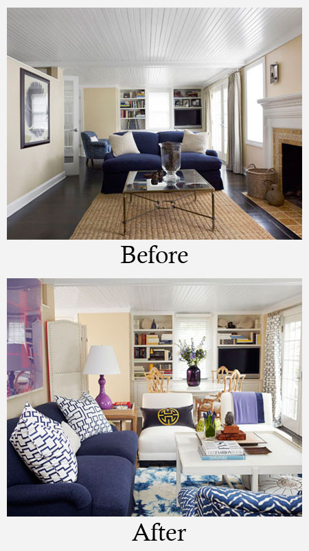 Best ideas about Living Room Makeovers
. Save or Pin Living Room Makeovers Before and After s Now.