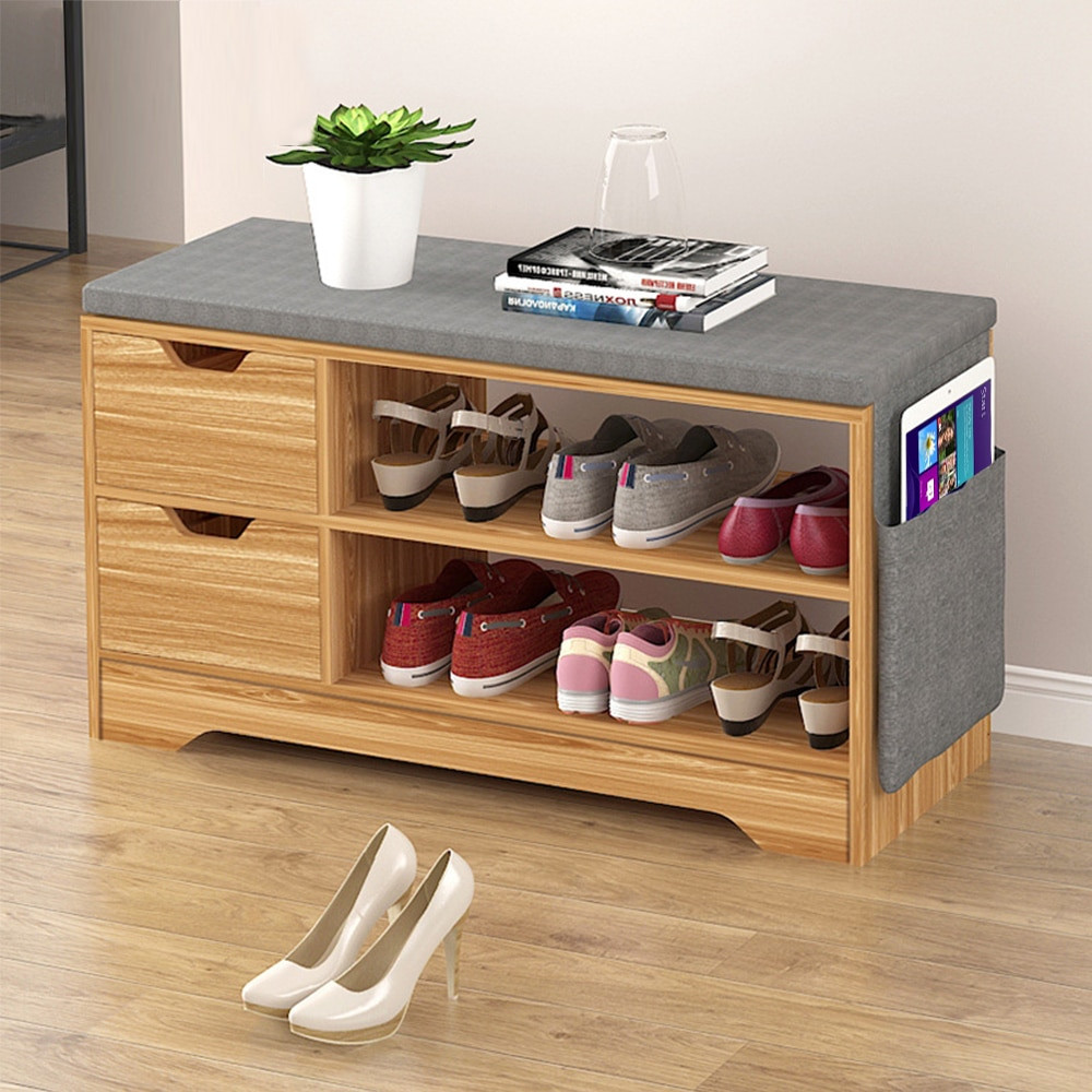 Best ideas about Living Room Organizer
. Save or Pin Household Modern Shoes Storage Rack Stool with Padded Seat Now.