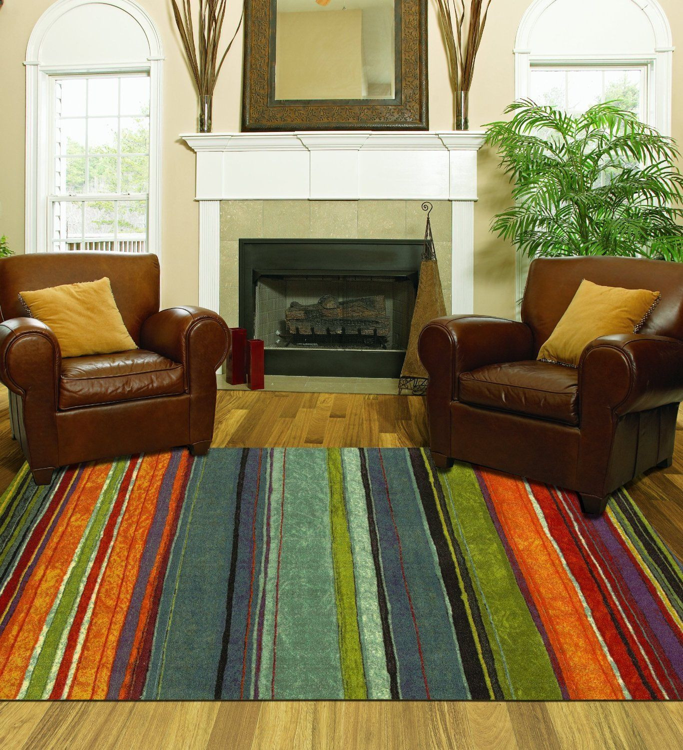Best ideas about Living Room Rugs
. Save or Pin Area Rug Colorful 8x10 Living Room Size Carpet Home Now.