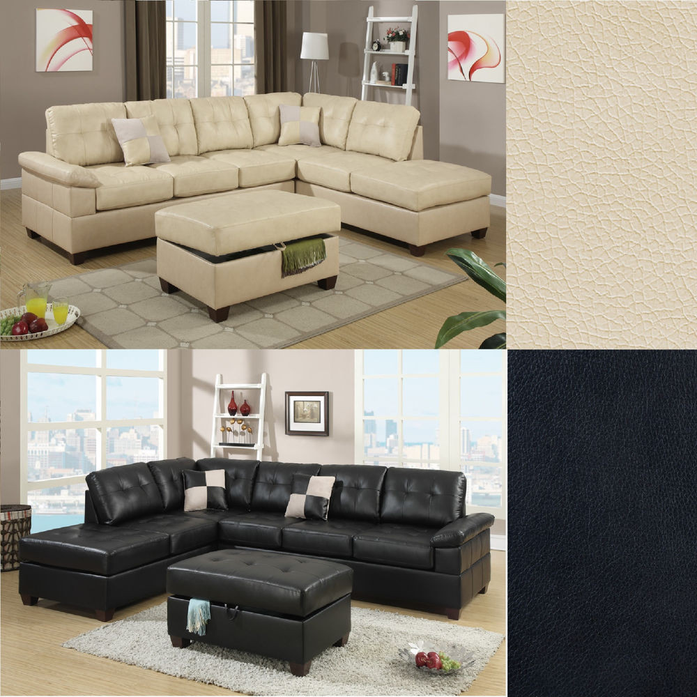 Best ideas about Living Room Sectional
. Save or Pin 2 Pcs Sectional Sofa Couch Bonded Leather Modern Living Now.
