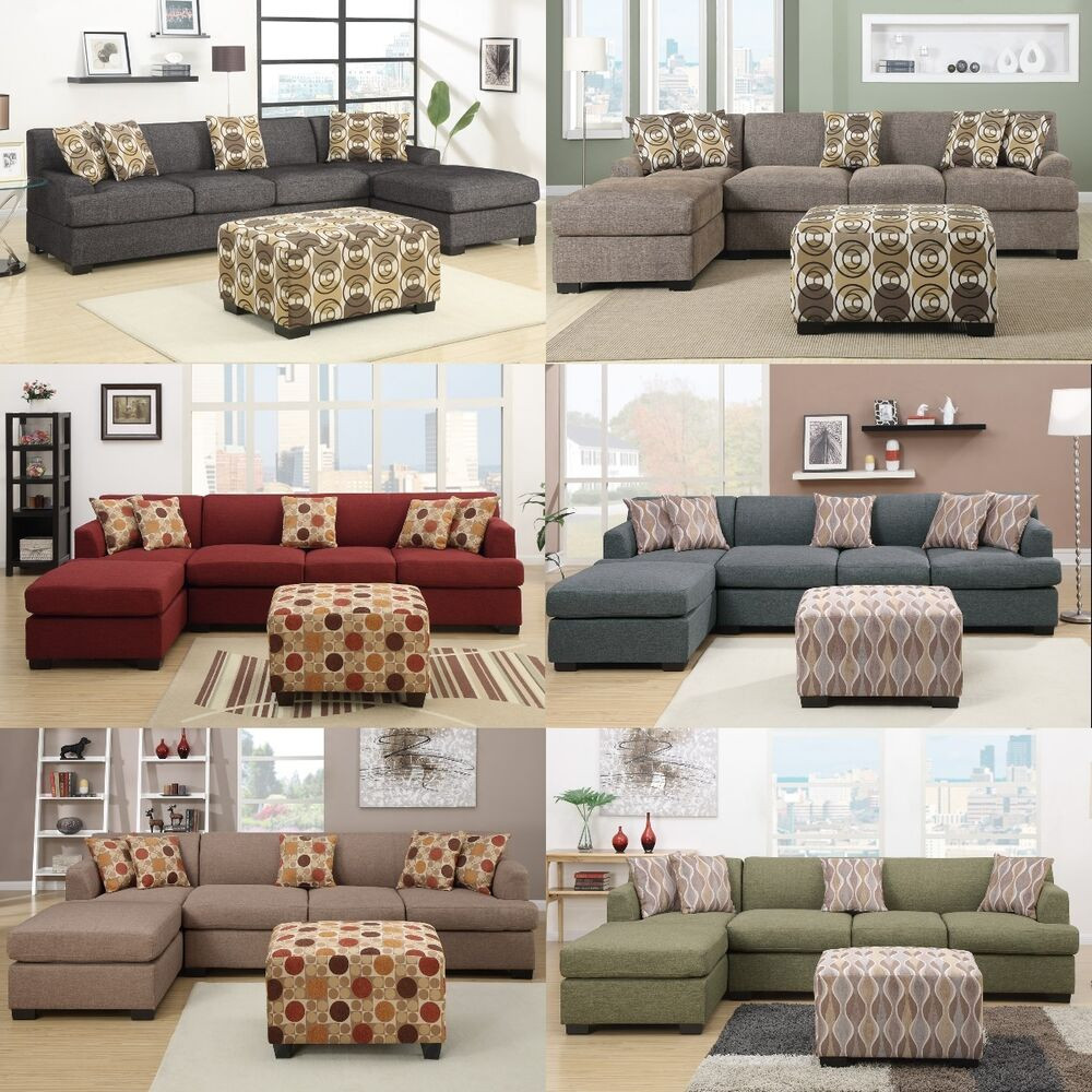 Best ideas about Living Room Sectional
. Save or Pin Sectional Sofa Couch L Shape Set Bobkona Couch 2 Pc Living Now.