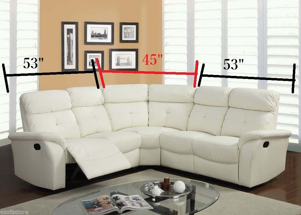 Best ideas about Living Room Sectional
. Save or Pin Lawrence Sectional Sofa W Motion Light Beige Leather Now.