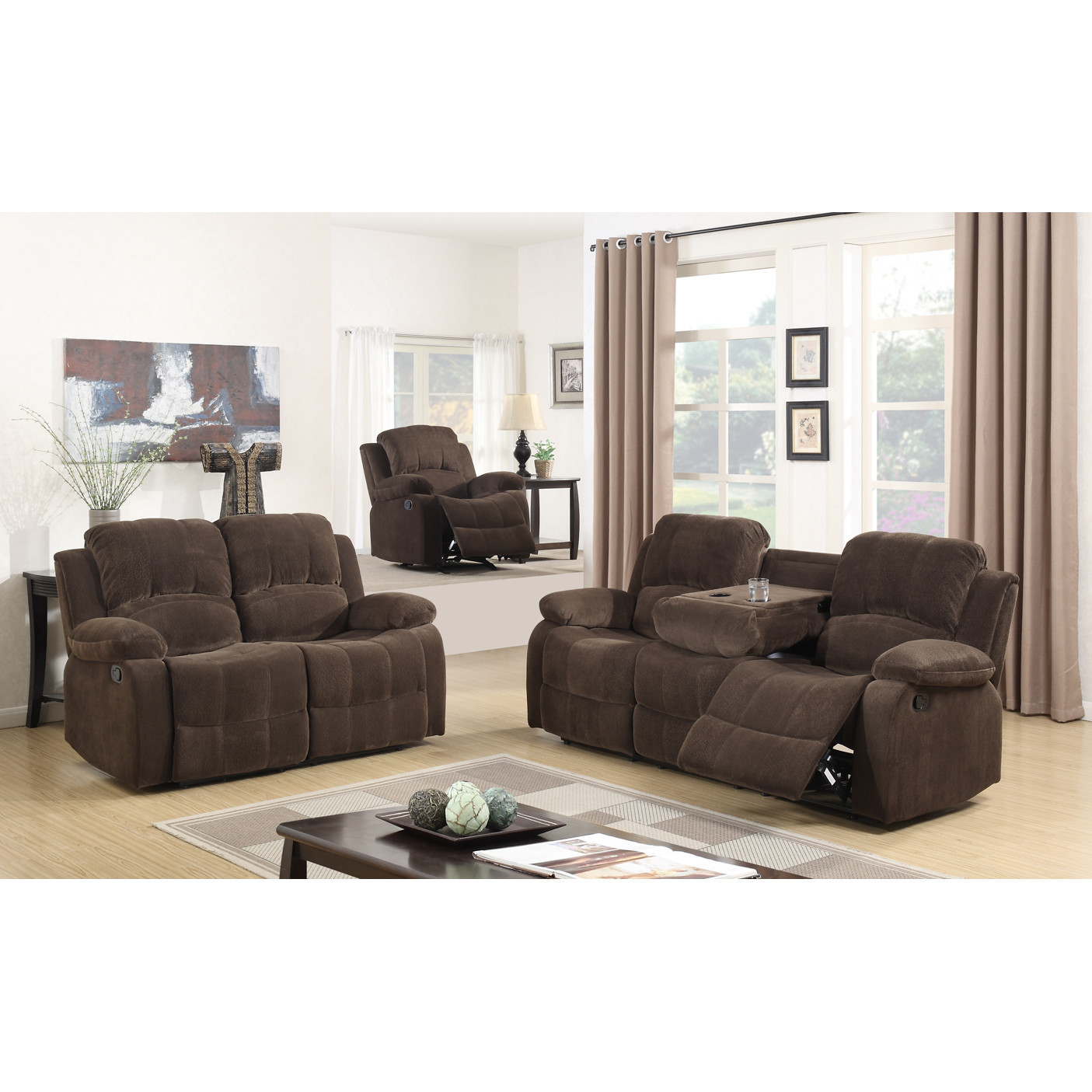 Best ideas about Living Room Sets
. Save or Pin Best Quality Furniture Fabric 3 Piece Recliner Living Room Now.