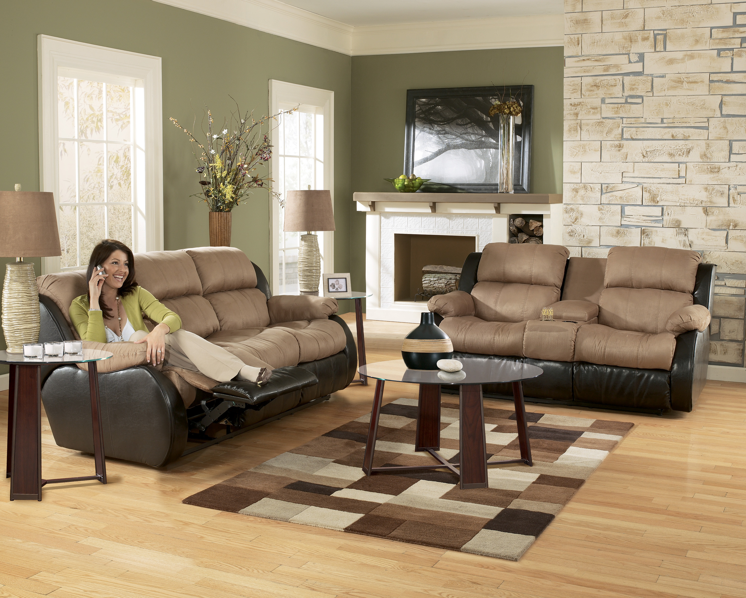 Best ideas about Living Room Sets
. Save or Pin Ashley Furniture Presley Cocoa Living Room Set Now.