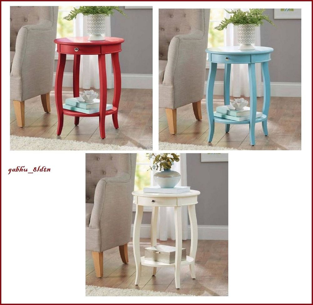 Best ideas about Living Room Side Tables
. Save or Pin Modern French Accent Table Console Round Living Room Side Now.