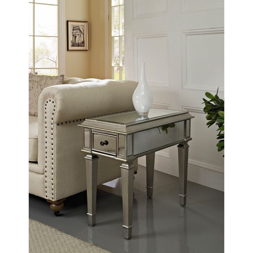 Best ideas about Living Room Side Tables
. Save or Pin Home Bethany Mirrored "Side Table" Furniture Living Room Now.