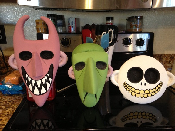 Best ideas about Lock Shock And Barrel Masks DIY
. Save or Pin 7 of 18 from My Nightmare Before Christmas Halloween Now.