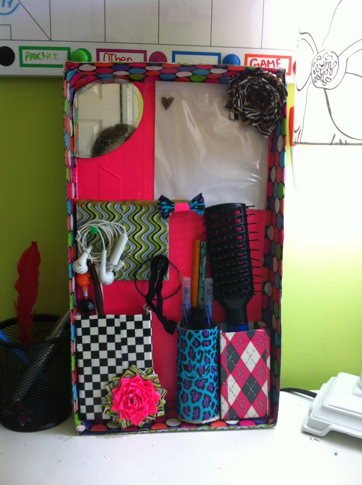 Best ideas about Locker Organizer DIY
. Save or Pin Ductape locker organizer DIY Now.