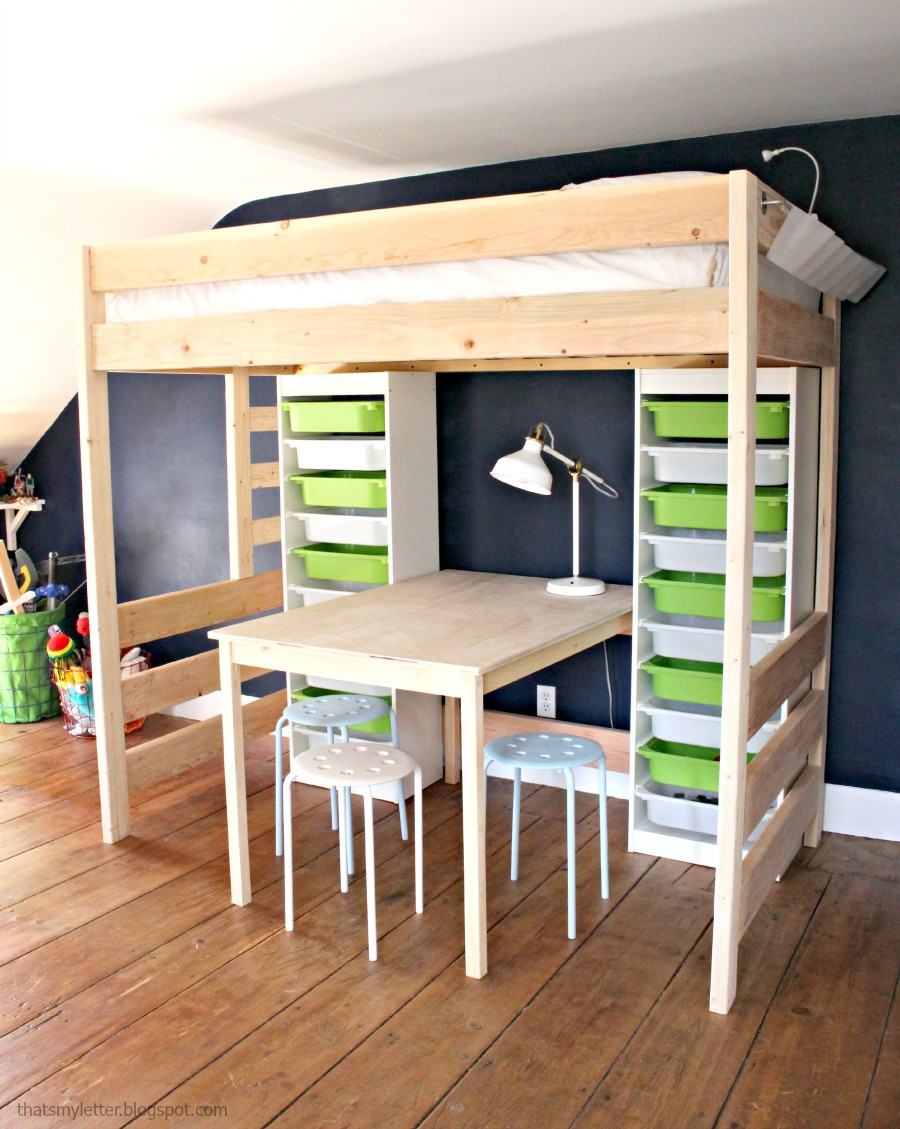 Best ideas about Loft Bed Plans DIY
. Save or Pin Remodelaholic Now.