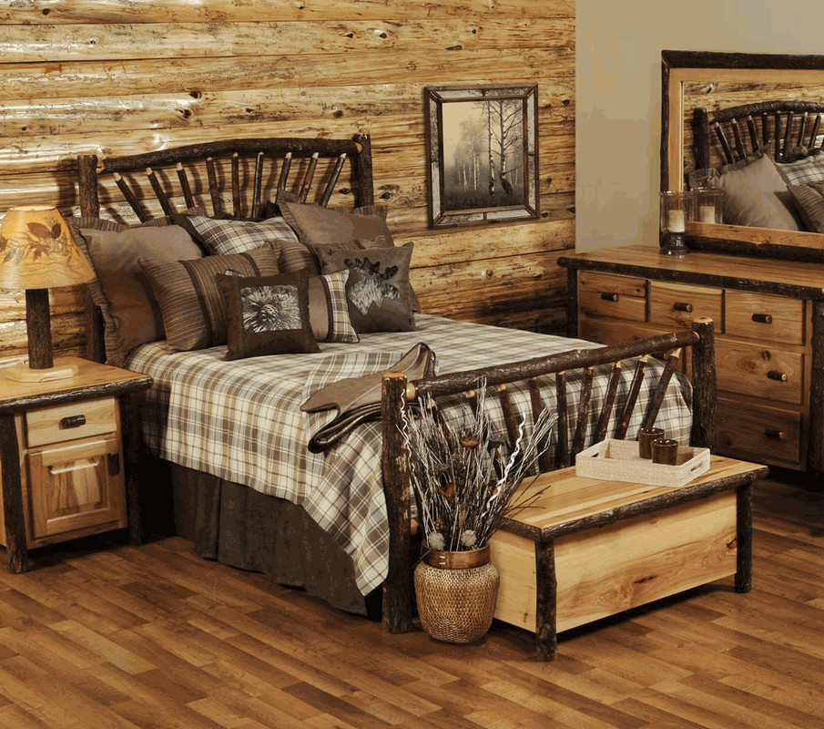 Best ideas about Log Bedroom Set
. Save or Pin Hickory Log Bedroom Furniture Collection Now.