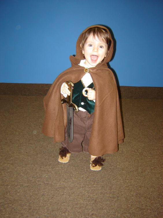 Best ideas about Lord Of The Rings Costumes DIY
. Save or Pin Toddler in a DIY Frodo Lord of the Rings Bilbo Baggins Now.