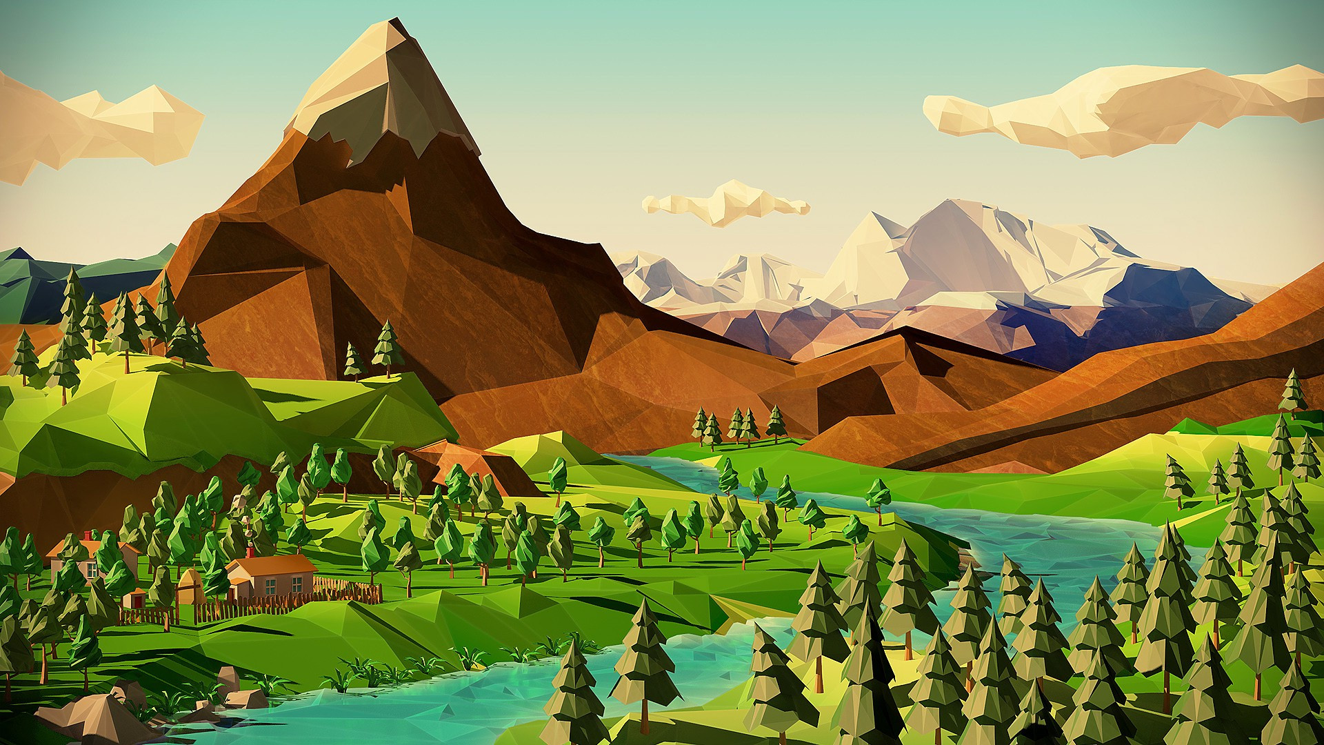 Best ideas about Low Poly Landscape
. Save or Pin low Poly Landscape Render Wallpapers HD Desktop and Now.