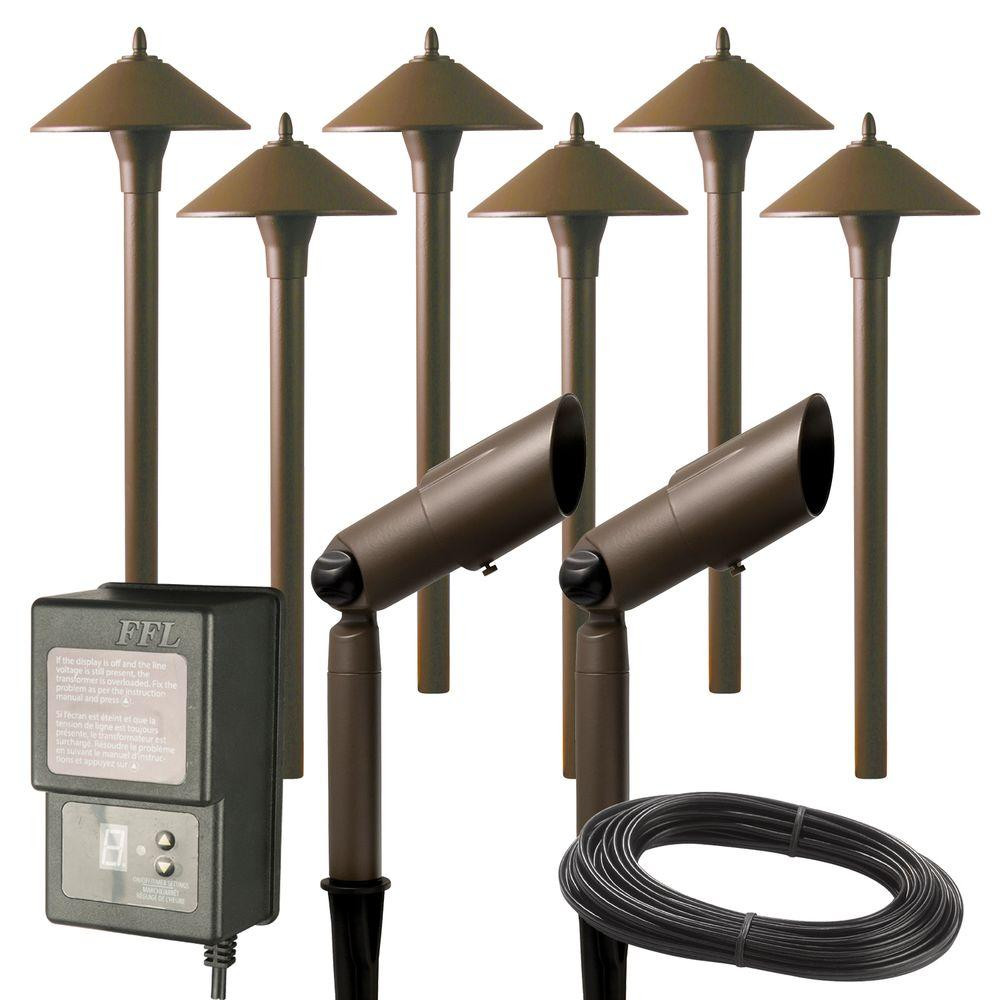 Best ideas about Low Voltage Landscape Lighting Kits
. Save or Pin Hampton Bay Low Voltage Aged Brass Outdoor Halogen Now.