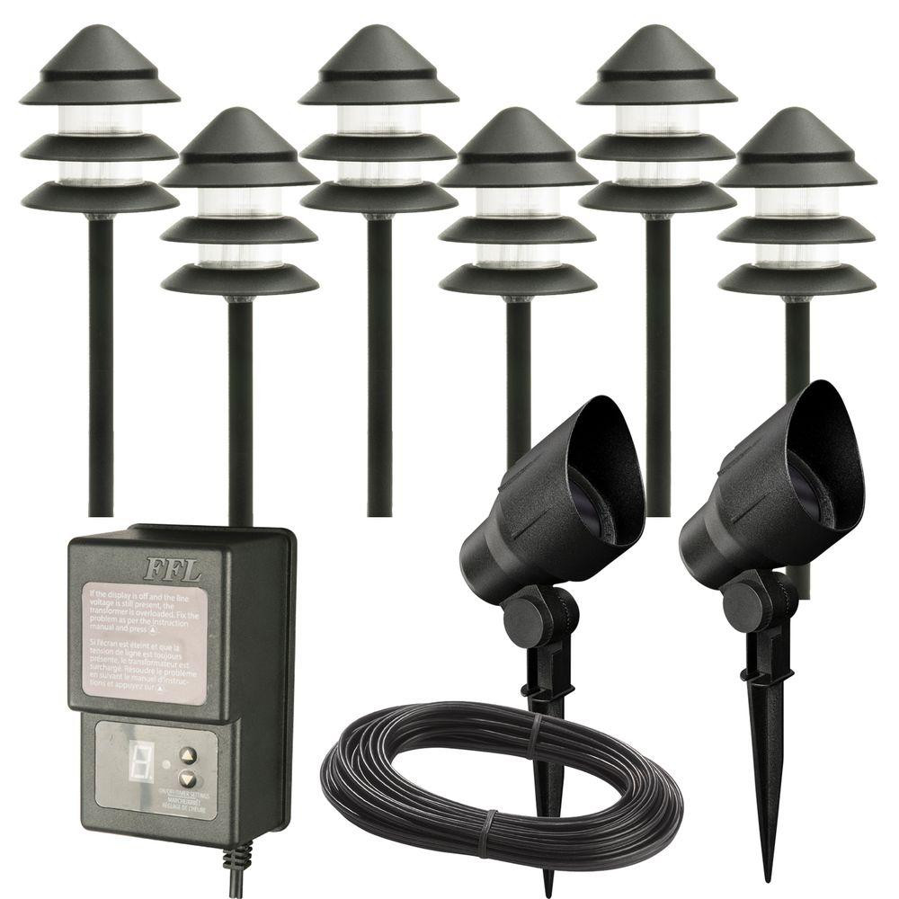 Best ideas about Low Voltage Landscape Lighting Kits
. Save or Pin Hampton Bay Low Voltage Halogen Black 6 Path Light and 2 Now.