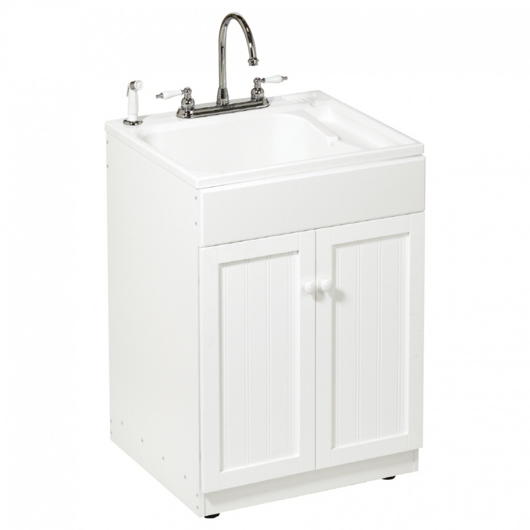 Best ideas about Lowe'S Bathroom Vanities
. Save or Pin 43 Laundry Sink Cabinets 20 Inch Laundry Utility Sink Now.
