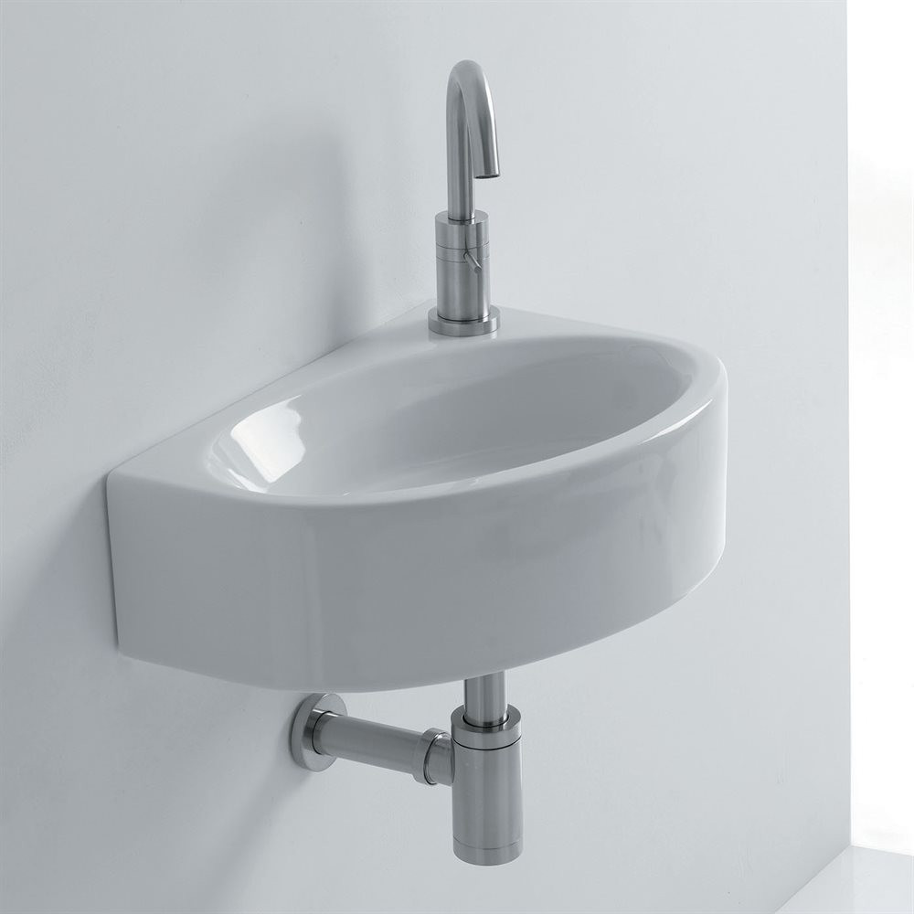 Best ideas about Lowes Bathroom Sinks
. Save or Pin WS Bath Collections Whitestone Wall Mounted Bathroom Sink Now.