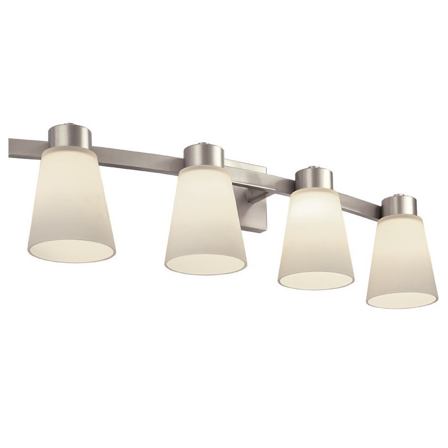 Best ideas about Lowes Bathroom Vanity Lights
. Save or Pin Bathroom Bathroom Vanity Lights Lowes Light Brushed Nickel Now.