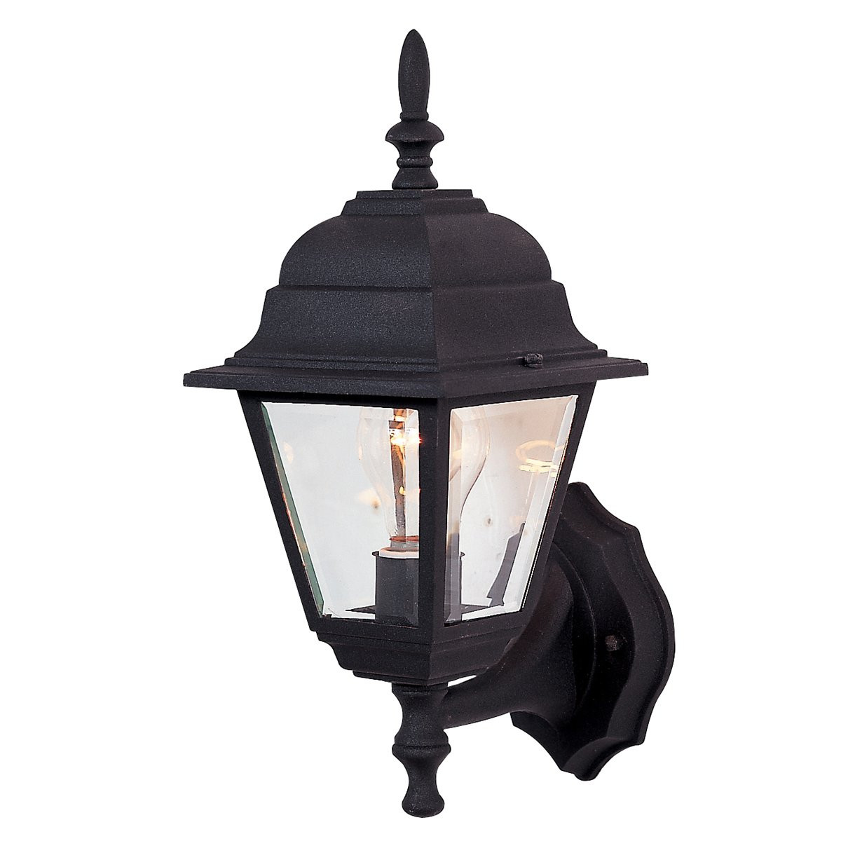 Best ideas about Lowes Exterior Lighting
. Save or Pin Amlite Lighting OW 2001 BK Outdoor Sconce Now.