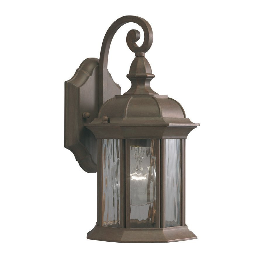 Best ideas about Lowes Exterior Lighting
. Save or Pin allen roth Bellwood 12 7 8 in Bronze Outdoor Wall Now.