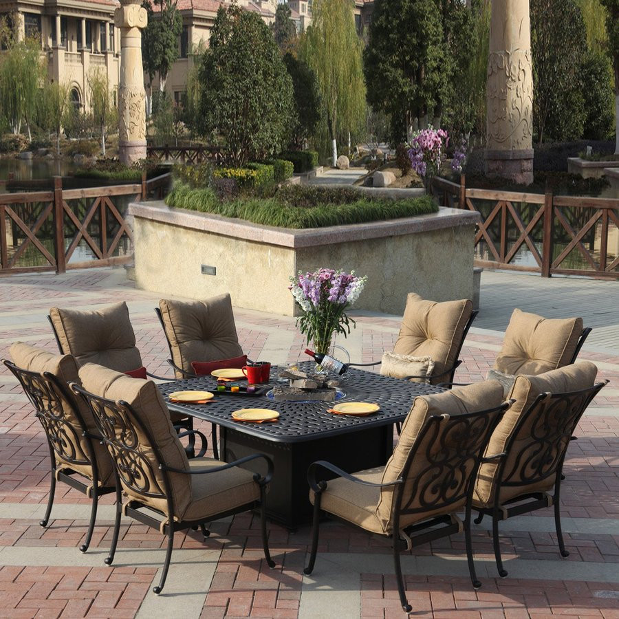 Best ideas about Lowes Outdoor Patio Furniture
. Save or Pin 18 special features of Patio dining sets lowes Now.