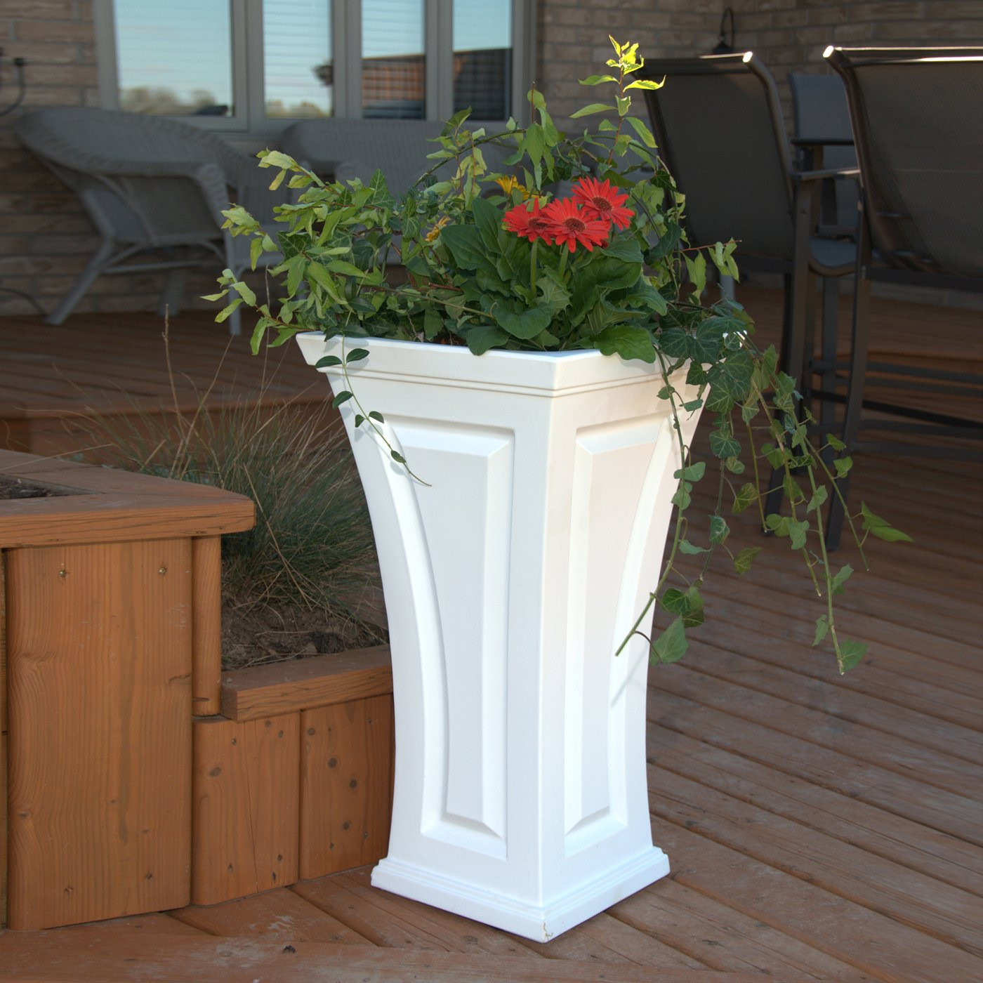 Best ideas about Lowes Outdoor Planters
. Save or Pin Mayne 4834 Cambridge Tall Planter Now.