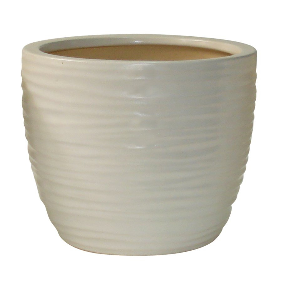 Best ideas about Lowes Outdoor Planters
. Save or Pin allen roth 8 in White Wave Planter Now.