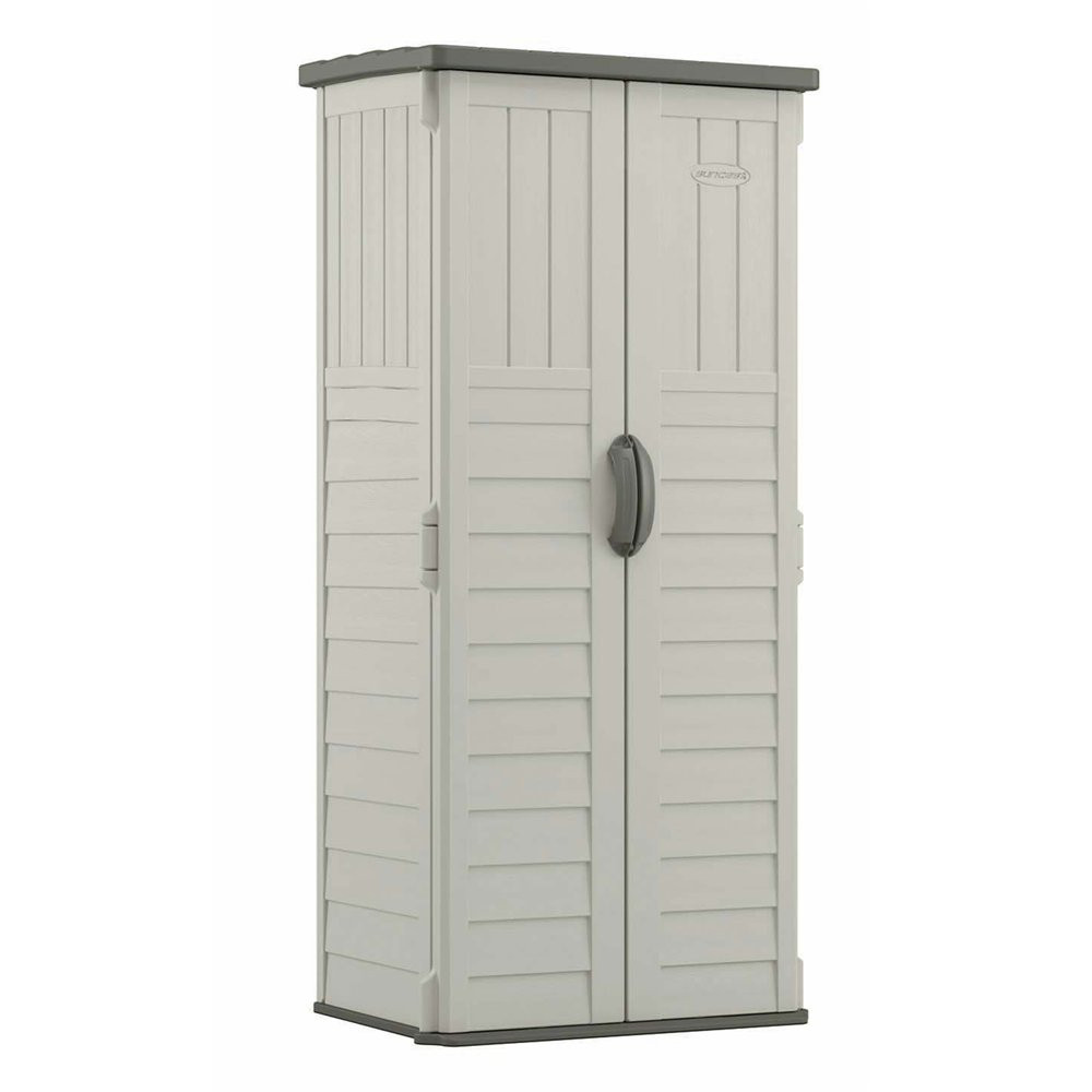 Best ideas about Lowes Outdoor Storage Cabinets
. Save or Pin Suncast Vertical Shed Now.