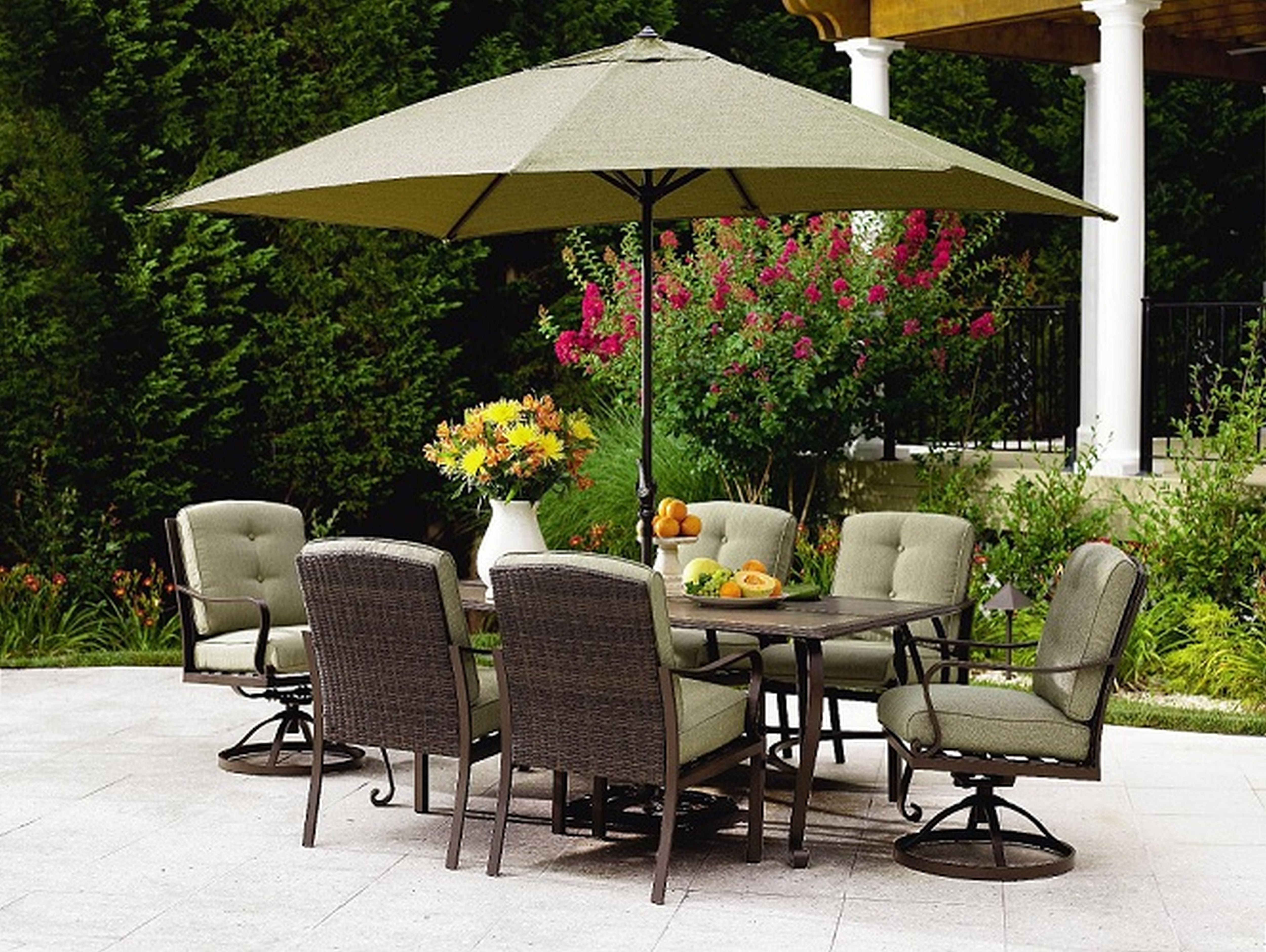 Best ideas about Lowes Patio Furniture Clearance
. Save or Pin Patio Terrific Set With Umbrella Furniture Lowes Grey Now.