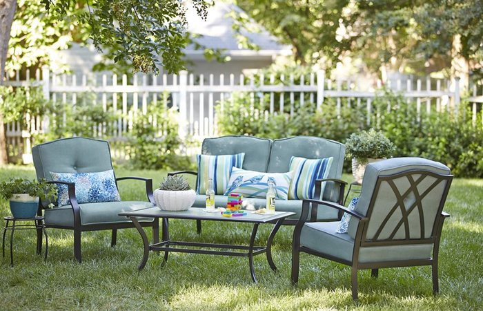 Best ideas about Lowes Patio Furniture Sets
. Save or Pin Lowes Canada Patio Sets Furniture Stackable Wicker Now.